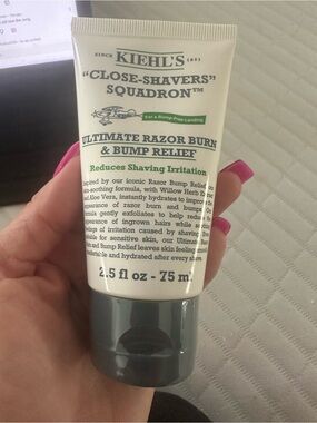 NEW! Kiehl's Close Shavers Squandron Ultimate Razor Burn & Bump Relief